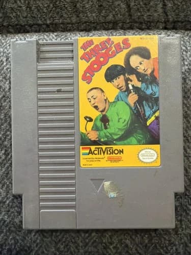 The Three Stooges NES Nintendo Entertainment System Video Game Not Tested