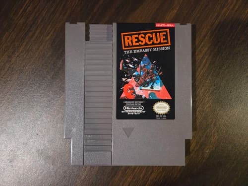Rescue: The Embassy Mission (Nintendo Entertainment System, 1990) NES