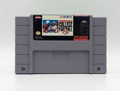 Bill Walsh College Football (Super Nintendo Entertainment System, 1994)