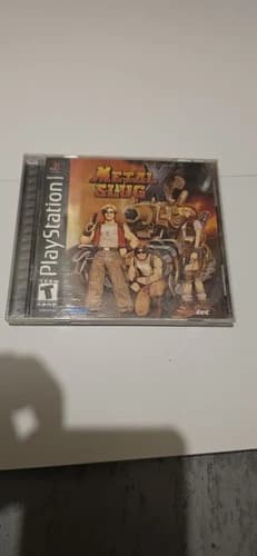 Metal Slug X (Sony PlayStation 1, PS1 2001) Complete, With Box