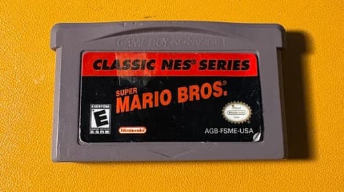 (Tested) Super Mario Bros. Classic NES Series (GBA, 2004) [Cartridge Only]