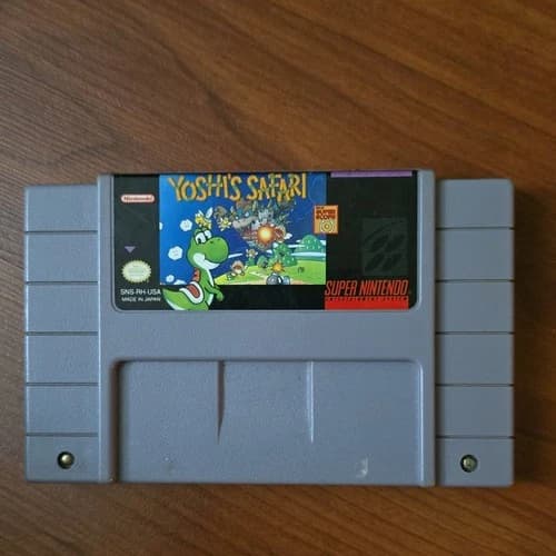 Nintendo Yoshi's Safari Super Nintendo SNES NTSC-U/C Super Scope Compatible