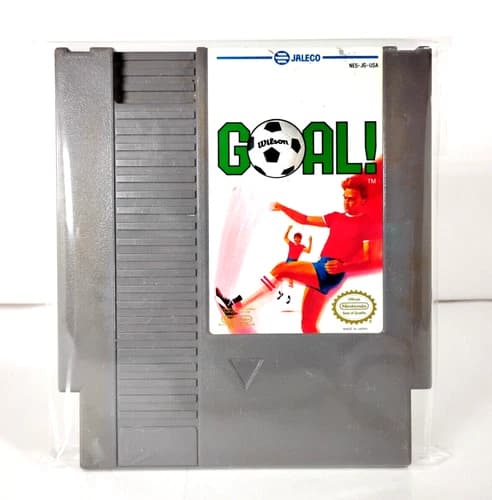 GOAL! (Nintendo Entertainment System NES, 1989) Authentic Tested Cart ONLY