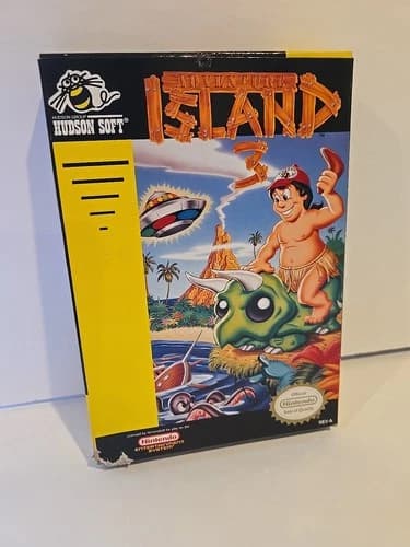 Adventure Island 3 III Nintendo NES Complete CIB