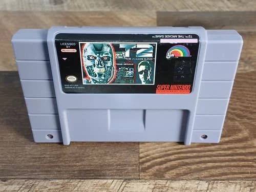 T2: The Arcade Game - Terminator (Super Nintendo, 1993) SNES Game Only - Tested