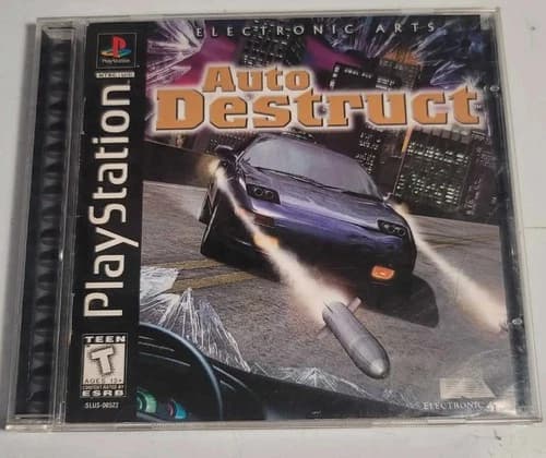 Auto Destruct (Sony PlayStation 1, 1998 PS1) CIB - Tested