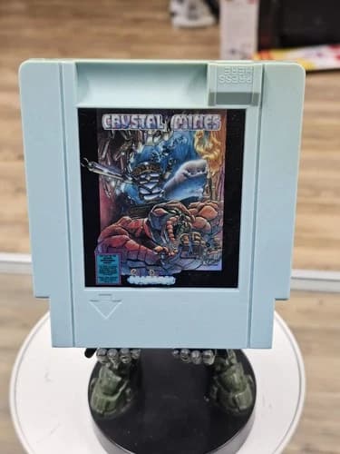 Crystal Mines Nintendo NES Authentic Tested