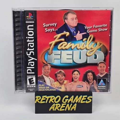 Family Feud (PlayStation 1 PS1) CIB COMPLETE