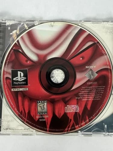 Twisted Metal 2 (Sony PlayStation 1 PS1, 1997) Disc Only *TESTED*
