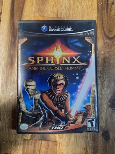 Sphinx and the Cursed Mummy (Gamecube)(CIB)