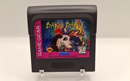 Baku Baku Sega Game Gear Cartridge Only! NICE!
