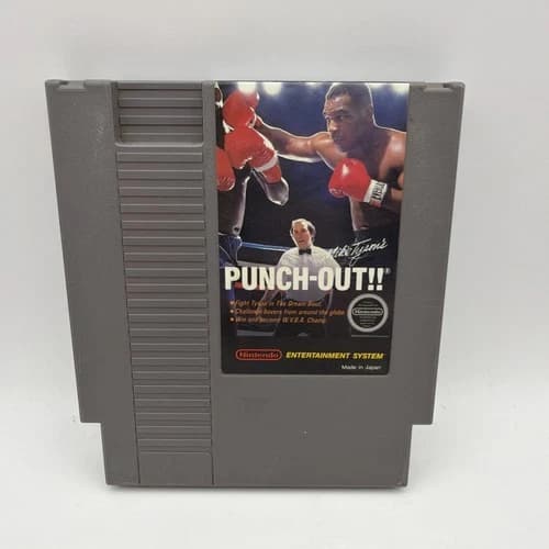 Mike Tyson’s Punch Out!! (Nintendo NES, 1987) Authentic Working