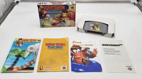 Diddy Kong Racing - N64 Nintendo 64 Complete CIB - Tested - Authentic