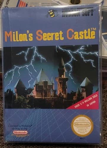 Milon's Secret Castle CIB Nintendo NES