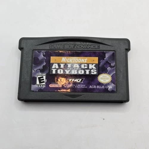 NICKTOONS: ATTACK OF THE TOYBOTS NINTENDO GAMEBOY ADVANCE SP GBA