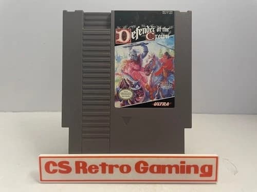 Defender of the Crown (Nintendo NES) Authentic Cleaned Tested Work