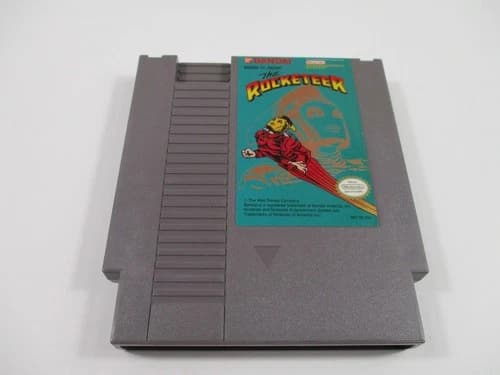 THE ROCKETEER Nintendo NES Game Cartridge Authentic!