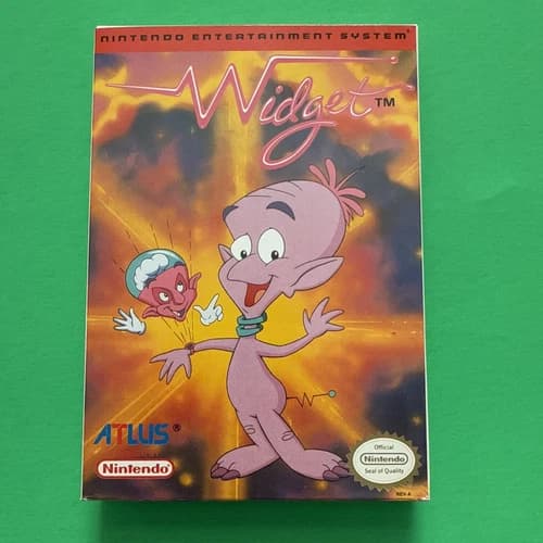 Widget (Nintendo NES) Complete CIB