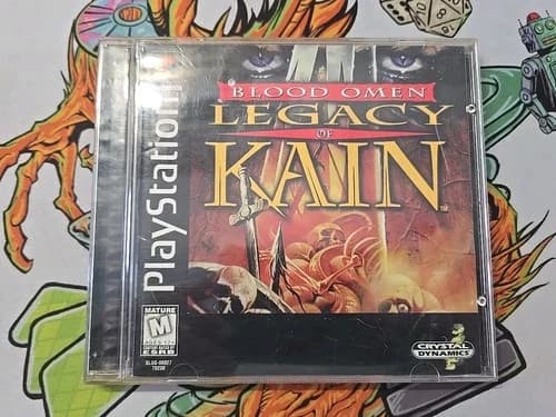 Blood Omen: Legacy of Kain (Sony PlayStation 1 PS1, 1996) CIB W. Reg Card