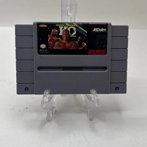 George Foreman's KO Boxing SNES (Super Nintendo, 1993) Cartridge Only