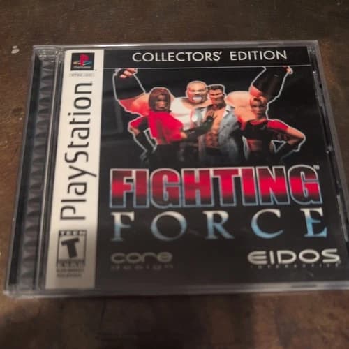 Fighting Force PlayStation 1 PS1 Compete Tested and Working