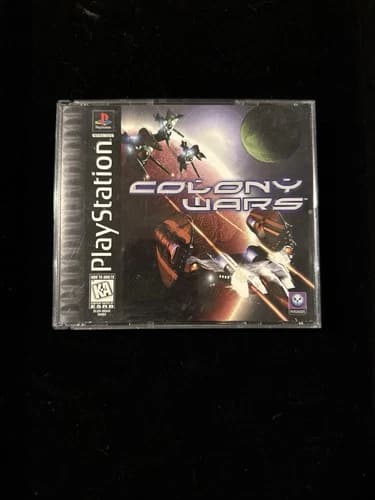 Colony Wars (Sony PlayStation 1 PS1) CIB Complete w/ Manual Reg Card Tested