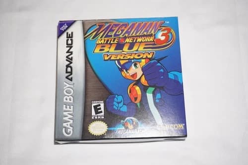 Mega Man Battle Network 3 Blue Ver (Game Boy Advance GBA) Complete in Box CIB