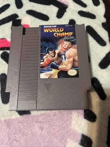 World Champ (Nintendo NES, 1991) Tested Works Authentic