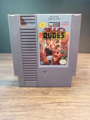 Bad Dudes (Nintendo Entertainment System, 1990) CLEANED & TESTED