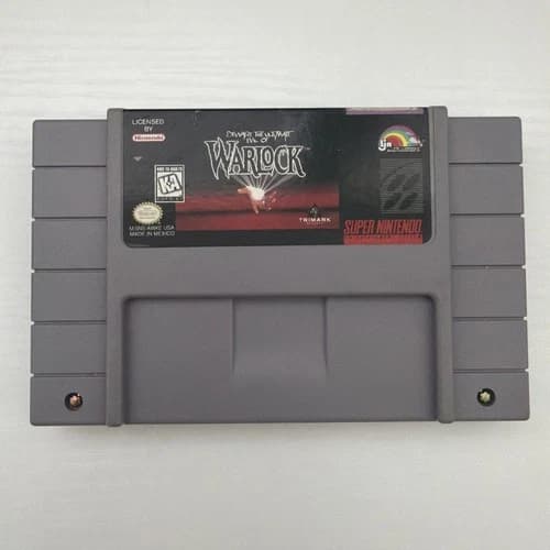 Beware the Ultimate Evil of Warlock (Super Nintendo Entertainment System, 1995)