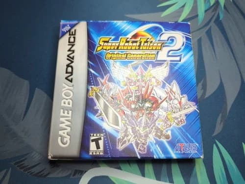 Super Robot Taisen Original Generation 2 (Gameboy Advance, GBA) Complete CIB REG