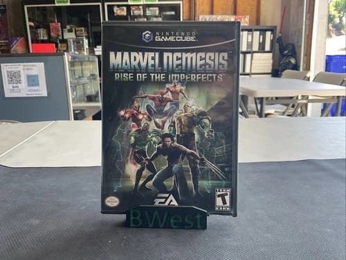 Marvel Nemesis Rise of the Imperfects Nintendo Gamecube CIB EA 2005