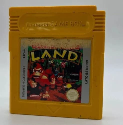 Donkey Kong Land Game Nintendo Game Boy Italian WORKING Free Shipping