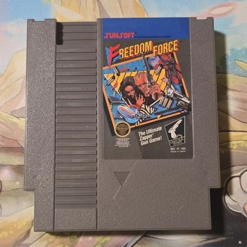 Nintendo NES Freedom Force Cartridge Only Cleaned Tested Working