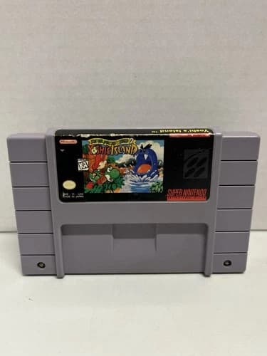 Super Mario World 2: Yoshi's Island SNES (Super Nintendo) Authentic Tested