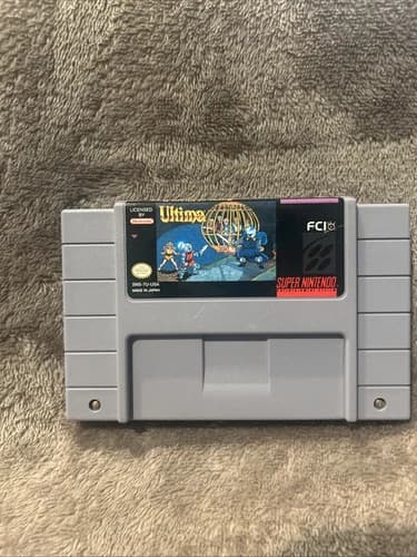 Ultima Runes of Virtue II Nintendo SNES RPG