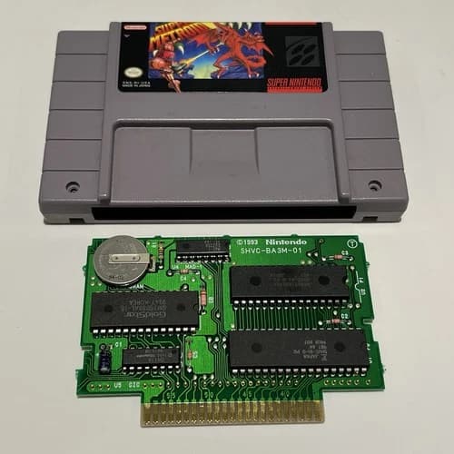Super Metroid (Super Nintendo SNES, 1994) Cart Cartridge Only Authentic Tested