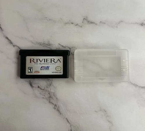 Riviera: The Promised Land (Nintendo Game Boy Advance, 2005) -Authentic & Tested
