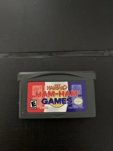 Rare Hamtaro: Ham Ham Games Nintendo GBA Gameboy Advance Authentic - Cart Only