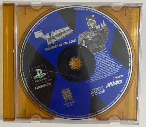 X-Men: Children of the Atom (Sony PlayStation 1, 1998) Disc Only