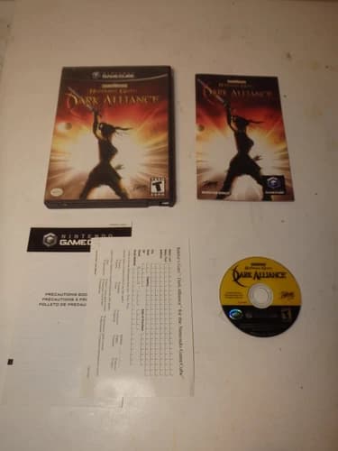 CIB Nintendo GameCube Baldur's Gate Dark Alliance Video Game 2002