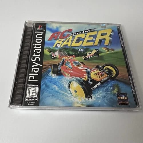Team Losi RC Racer (Sony PlayStation 1 PS1, 1998) Complete, Case and Manual