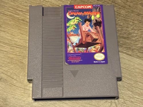 Little Nemo Dream Master Nintendo Nes Cleaned & Tested Authentic