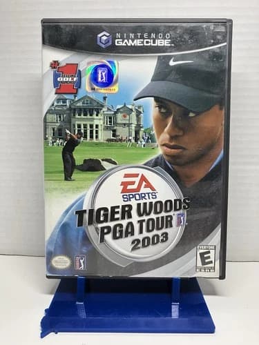 Tiger Woods PGA Tour 2003 (Nintendo GameCube, 2002) CIB Complete In Box