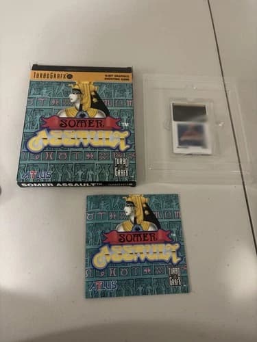 USED - TURBOGRAFX 16 - Somer Assault (TurboGrafx-16, 1992) CIB