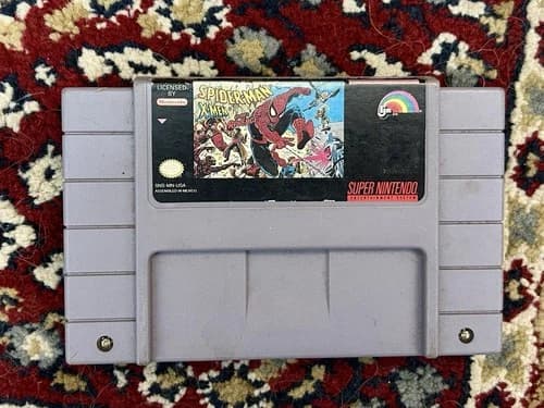 Spider-Man X-Men : Arcade's Revenge, Super Nintendo (SNES), Authentic & Tested