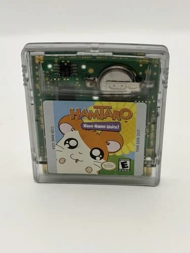 Nintendo Hamtaro Ham-Hams Unite Game Boy Color 2000 E-Everyone