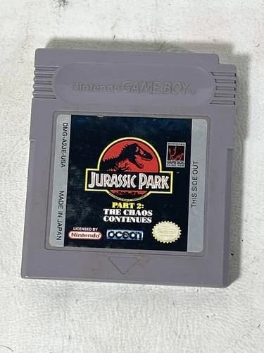 Nintendo Game Boy Jurassic Park Part 2: The Chaos Continues