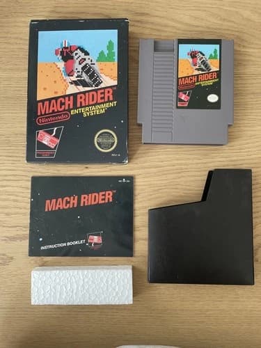 Mach Rider NES CIB