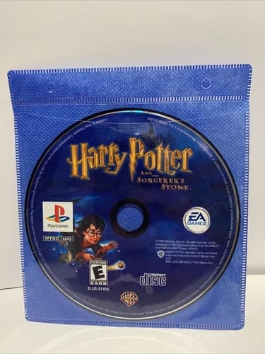 Harry Potter and the Sorcerer's Stone PS1 PlayStation 1 Disc/Cartridge Only